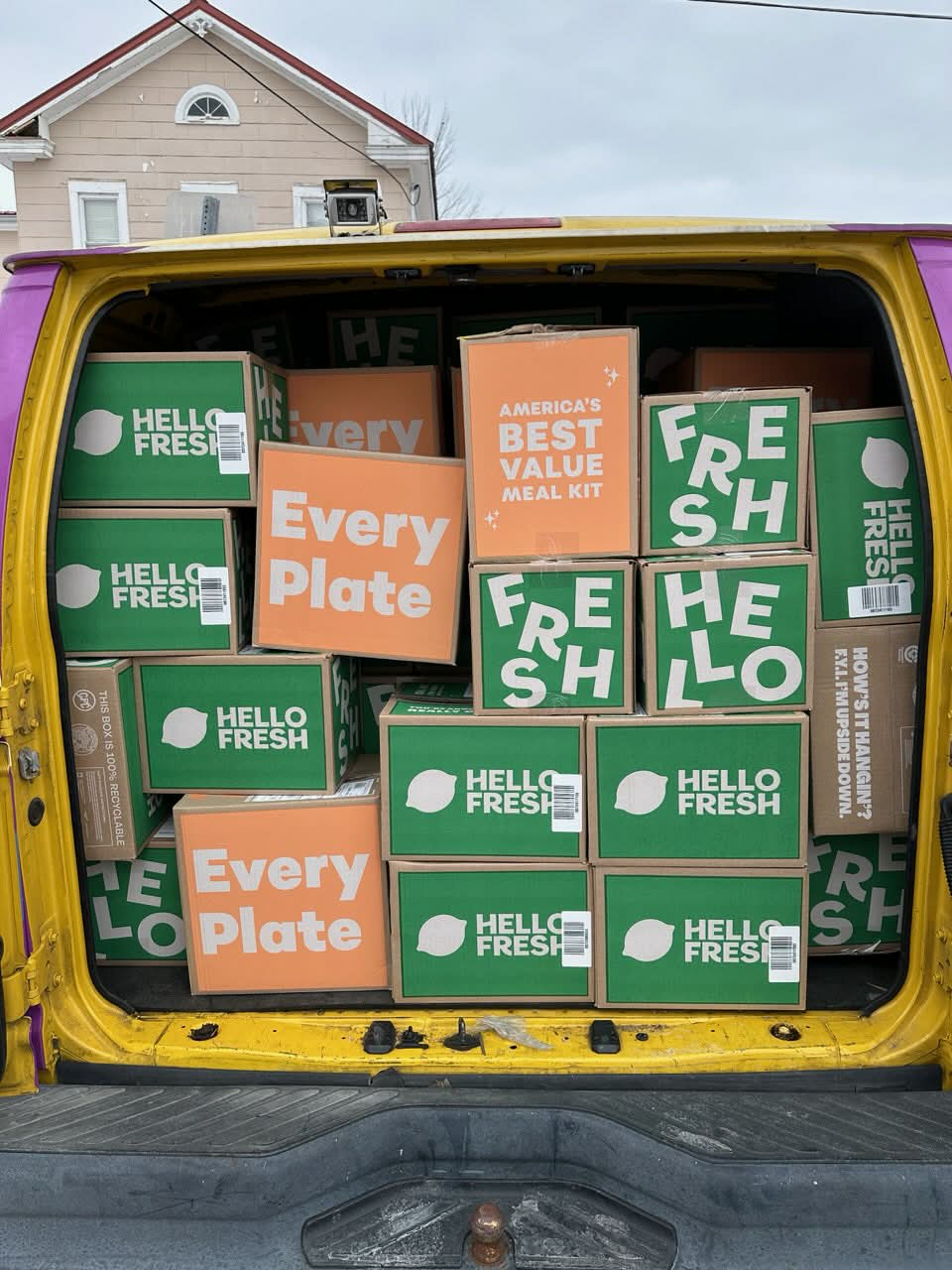 MASSIVE Hello Fresh, Factor, and Every Plate donation!
